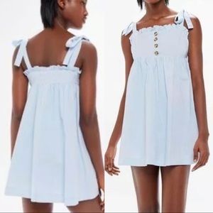 Urban Outfitters BF Ruffle Poplin Mini